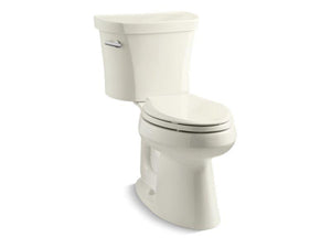 KOHLER 3949-0 Highline Comfort Height Two-Piece Elongated 1.28 Gpf Chair Height Toilet With 14" Rough-In in White