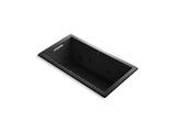 KOHLER K-1168-H2-7 Underscore Rectangle 60" x 32" drop-in whirlpool with heater without jet trim