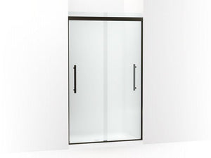 KOHLER 706534-8D3-SHP Prim Frameless Sliding Shower Door in Crystal Clear glass with Bright Polished Silver frame