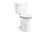 KOHLER K-31624 Cimarron Comfort Height Two-piece elongated 1.28 gpf toilet with Revolution 360 and ContinuousClean technologies