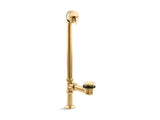 KOHLER K-7159 Artifacts 1-1/2" pop-up bath drain for above- and through-the-floor freestanding bath installations