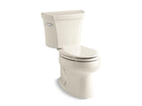 KOHLER 3978-47 Wellworth Two-Piece Elongated 1.6 Gpf Toilet in Almond