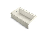 KOHLER K-875 Bellwether 60" x 32" alcove bath with integral apron and left-hand drain