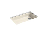 KOHLER K-8689-5U-47 Riverby 33" x 22" x 5-7/8" Undermount single-bowl kitchen sink
