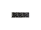 KOHLER 22576-NM Tailor 28-3/4" Etched Stone Insert in Nero Marquina