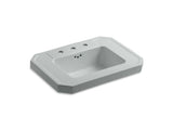 KOHLER K-2323-8-95 Kathryn Bathroom sink basin with 8" widespread faucet holes