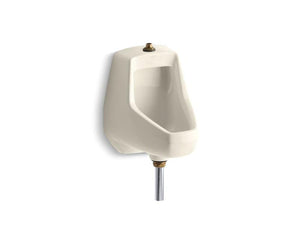 KOHLER K-5024-T-47 Darfield Washdown wall-mount 1/2 gpf urinal with top spud and bottom outlet for exposed P-trap