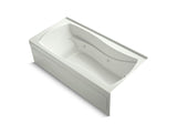 KOHLER K-1257-HR Mariposa 72" x 36" alcove whirlpool bath with integral apron, integral flange, right-hand drain and heater