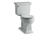 KOHLER 3933-U Memoirs Stately Two-piece round-front 1.28 gpf chair height toilet with insulated tank