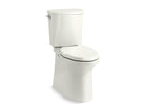 KOHLER K-20450 Irvine Comfort Height Two-piece elongated 1.28 gpf chair height toilet