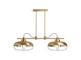 KOHLER K-23661-CH02 Modern Farm Two-light linear chandelier