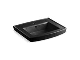 KOHLER K-2358-1 Archer Pedestal bathroom sink with single faucet hole