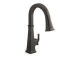 KOHLER K-23832-WB Riff Touchless pull-down kitchen sink faucet with KOHLER Konnect and three-function sprayhead