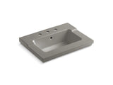 KOHLER K-2979-8-K4 Tresham vanity-top bathroom sink with 8" widespread faucet holes