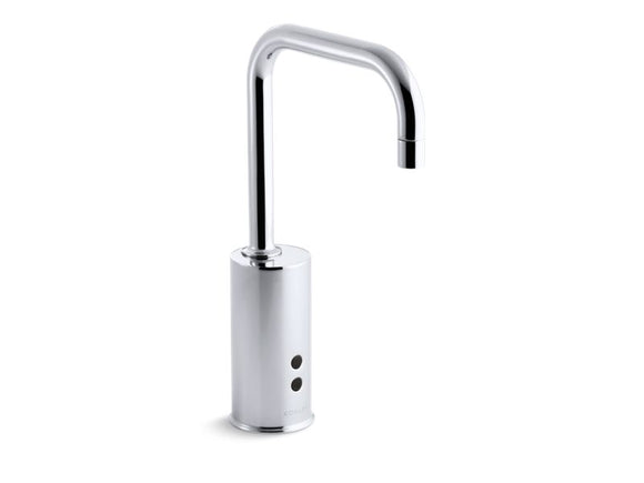 KOHLER K-7518 Gooseneck Touchless faucet with Insight technology, Hybrid-powered