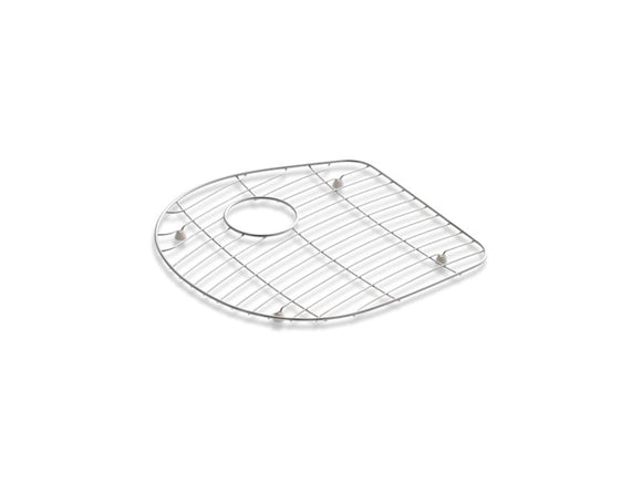 KOHLER K-6070 Iron/Tones Stainless steel sink rack, 16-3/8