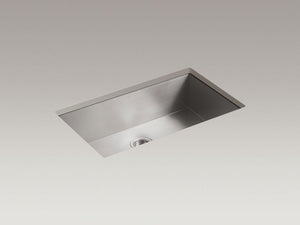 KOHLER K-3821 Vault 32" undermount single-bowl large kitchen sink