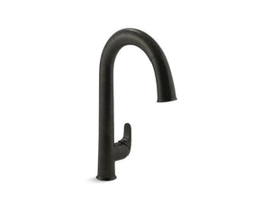KOHLER K-72218 Sensate Touchless kitchen faucet with 15-1/2" pull-down spout, DockNetik magnetic docking system and a 2-function sprayhead featuring the new Sweep spray