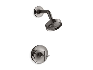 KOHLER K-TS14422-3 Purist Rite-Temp shower trim kit with cross handle, 2.5 gpm