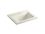 KOHLER K-2337-1-47 Memoirs Stately Drop-in bathroom sink with single faucet hole