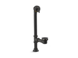 KOHLER K-7178 Iron Works Decorative 1-1/2" adjustable pop-up bath drain for 5' whirlpool with tailpiece