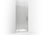 KOHLER K-707516-L Revel Pivot shower door, 74" H x 31-1/8 - 36" W, with 5/16" thick Crystal Clear glass
