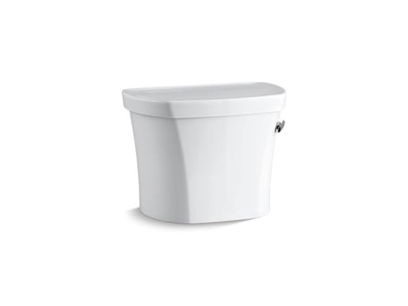KOHLER K-4841-RZ Wellworth 1.28 gpf insulated toilet tank with right-hand trip lever and tank cover locks for 14