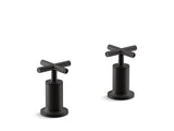 KOHLER K-T14429-3 Purist Deck- or wall-mount bath faucet handle trim with cross design