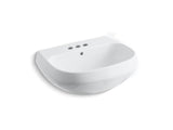 KOHLER K-2296-4-0 Wellworth Bathroom sink basin with 4" centerset faucet holes