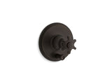 KOHLER K-T72768-3M Artifacts Rite-Temp pressure-balancing valve trim with push-button diverter and prong handle