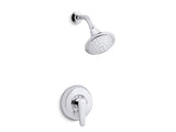 KOHLER TS98008-4-CP July Rite-Temp Shower Trim With Lever Handle And 2.0 Gpm Showerhead in Polished Chrome