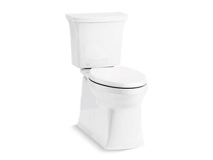 KOHLER 3814-RA-96 Corbelle Comfort Height Two-Piece Elongated 1.28 Gpf Chair Height Toilet With Right-Hand Trip Lever in Biscuit