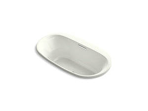 KOHLER K-5716-VBW Underscore 65-1/2" x 35-5/8" drop-in VibrAcoustic bath with Bask heated surface