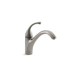 KOHLER 10415-BN Forté Single-Hole Kitchen Sink Faucet With 9-1/16" Spout in Vibrant Brushed Nickel
