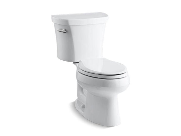 KOHLER 3948-0 Wellworth Two-Piece Elongated 1.28 Gpf Toilet With 14