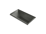 KOHLER K-1167-VBRW Underscore 60" x 30" drop-in VibrAcoustic bath with Bask heated surface, integral flange, and right-hand drain