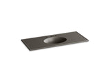 KOHLER K-2891-8 Ceramic/Impressions 49" Vitreous china vanity top with integrated oval sink