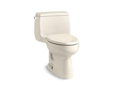KOHLER K-3615-47 Gabrielle Comfort Height One-piece compact elongated 1.28 gpf chair height toilet with slow close seat