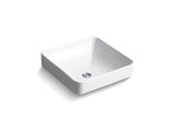 KOHLER K-2661 Vox Square Vessel bathroom sink