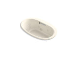 KOHLER K-5714-H2-47 Underscore Oval 60" x 36" drop-in whirlpool with heater without jet trim