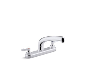 KOHLER K-810T20-4AHA Triton Bowe 1.5 gpm kitchen sink faucet with 8-3/16" swing spout, aerated flow and lever handles