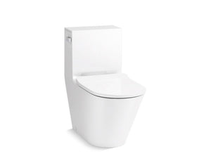 KOHLER K-22378 Brazn One-piece compact elongated toilet with skirted trapway, dual-flush