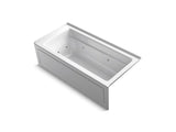KOHLER K-1949-RA Archer 66" x 32" integral apron whirlpool with integral flange and right-hand drain