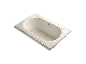 KOHLER K-1169-W1-47 Memoirs 66" x 42" drop-in bath with Bask heated surface and reversible drain