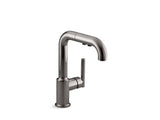 KOHLER K-7506 Purist Pull-out kitchen sink faucet with three-function sprayhead