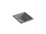 KOHLER K-6584 Iron/Tones 17" x 18-3/4" x 8-1/4" Top-mount/undermount single-bowl kitchen sink