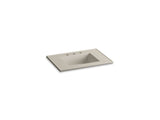 KOHLER K-2779-8 Ceramic/Impressions 31" Vitreous china vanity top with integrated rectangular sink
