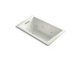 KOHLER K-1849-H2-NY Underscore Rectangle 60" x 36" drop-in whirlpool with heater without jet trim