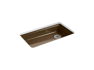 KOHLER K-8689-5U-47 Riverby 33" x 22" x 5-7/8" Undermount single-bowl kitchen sink