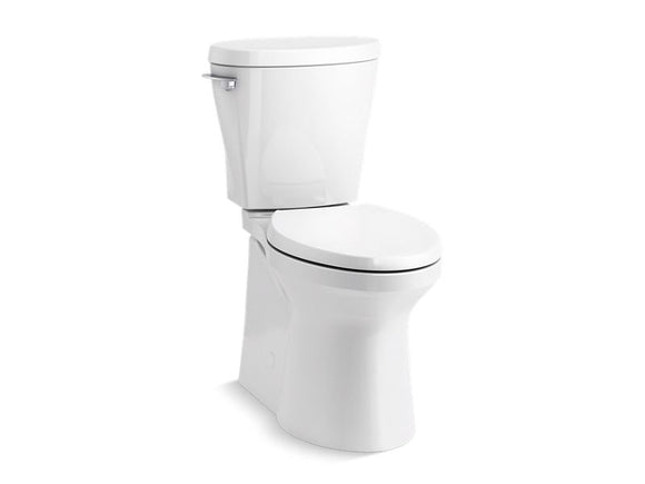 KOHLER 20197-0 Betello Comfort Height Two-Piece Elongated 1.28 Gpf Chair Height Toilet in White